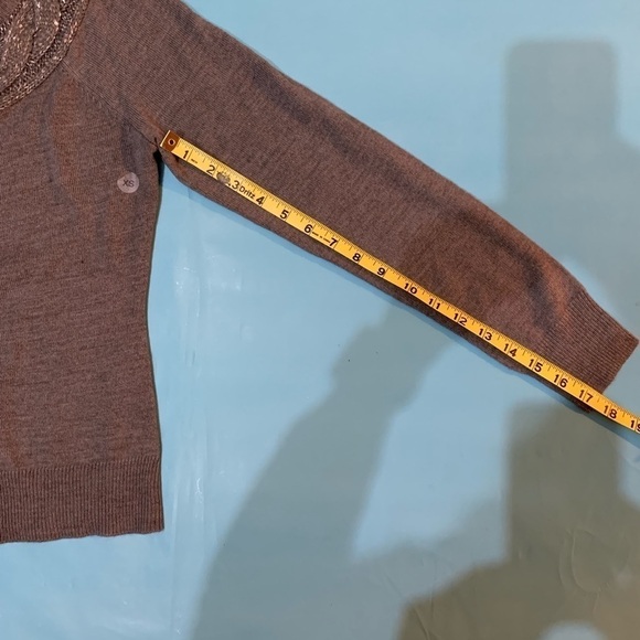 New York & Company Cardigan with Sequins Women’s Size Extra Small - Picture 6 of 8